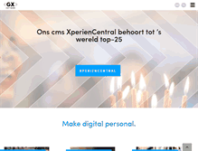 Tablet Screenshot of gxsoftware.com